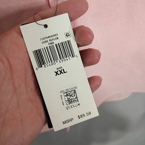 Polo Ralph Lauren Core Replen Mens XXL 2XL Shirt Pink Classic Fit Flesh Pony NEW - Picture 3 of 12